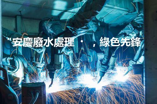 “安慶廢水處理，綠色先鋒，環(huán)保典范！”